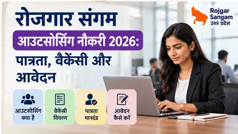 रोजगार संगम आउटसोर्सिंग नौकरियां 2026 पात्रता, वैकेंसी और आवेदन प्रक्रिया